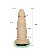 Телесная насадка Harness - 13,3 см. - LOVETOY (А-Полимер) - купить с доставкой в Норильске