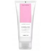 Смазка на водной основе Mixgliss Sweet с ароматом бабл-гам - 70 мл. - Mixgliss - купить с доставкой в Норильске