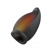 Мастурбатор с вибрацией и функцией нагрева Squeezable Stroker - Dream Toys - в Норильске купить с доставкой