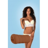 Коричневый мастурбатор-вагина BRIANNA - Dream Toys - в Норильске купить с доставкой