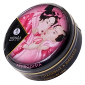 Массажная свеча Rose Petals с ароматом розы - 30 мл. - Shunga - купить с доставкой в Норильске