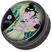 Массажная свеча Exotic Green Tea с ароматом зелёного чая - 30 мл. - Shunga - купить с доставкой в Норильске