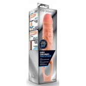 Телесная насадка на пенис 9 Inch Cock Sheath Extender - 22,2 см. - Blush Novelties - в Норильске купить с доставкой