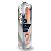 Телесная насадка на пенис 10 Inch Cock Sheath Extender - 25 см. - Blush Novelties - в Норильске купить с доставкой