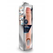 Телесная насадка на пенис 11.5 Inch Cock Sheath Penis Extender - 29,2 см. - Blush Novelties - в Норильске купить с доставкой