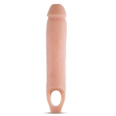 Телесная насадка на пенис 11.5 Inch Cock Sheath Penis Extender - 29,2 см. - Blush Novelties - в Норильске купить с доставкой