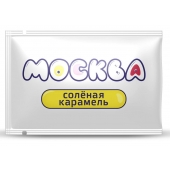 Универсальная смазка с ароматом солёной карамели  Москва Вкусная  - 10 мл. - Москва - купить с доставкой в Норильске