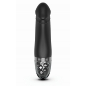 Черный вибратор с электростимуляцией Real Deal Neal - 16,5 см. - MyStim - купить с доставкой в Норильске