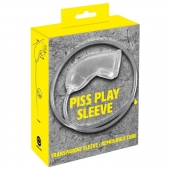 Прозрачная насадка на пенис Piss Play Sleeve для игр с мочеиспусканием - Orion - купить с доставкой в Норильске
