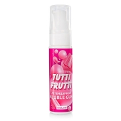 Интимный гель на водной основе Tutti-Frutti Bubble Gum - 30 гр. - Биоритм - купить с доставкой в Норильске