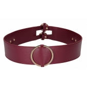 Бордовый ремень Halo Waist Belt - размер L-XL - Shots Media BV - купить с доставкой в Норильске
