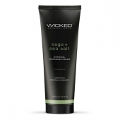 Массажный легкий крем WICKED Sage plus Sea Salt - 120 мл. - Wicked - купить с доставкой в Норильске