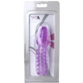 Фиолетовая насадка, удлиняющая половой член - 13,5 см. - Toyfa Basic - в Норильске купить с доставкой