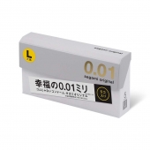 Презервативы Sagami Original 0.02 L-size увеличенного размера - 5 шт. - Sagami - купить с доставкой в Норильске