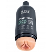 Телесный мастурбатор-вагина Shower Therapy Milk Me Honey - Pipedream - в Норильске купить с доставкой