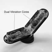 Черный мастурбатор Tenga Flip Zero Gravity с вибрацией - Tenga - в Норильске купить с доставкой