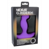 Фиолетовый вибромассажер простаты Nexus G-Rider+ - 12,6 см. - Nexus Range - в Норильске купить с доставкой