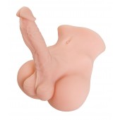 Мастурбатор с фаллосом Manuel - ToyFa - в Норильске купить с доставкой