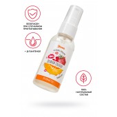 Съедобная гель-смазка Yovee «Двойной соблазн» с Д-пантенолом и вкусом клубники и дыни - 50 мл. - ToyFa - купить с доставкой в Норильске