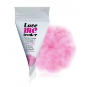 Съедобное согревающее массажное масло Love Me Tender Cotton Candy с ароматом сладкой ваты - 10 мл. - Love to Love - купить с доставкой в Норильске