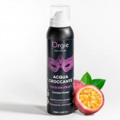 Хрустящая пенка для массажа Acqua Croccante Passion Fruit - 150 мл. - ORGIE - купить с доставкой в Норильске