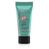 Съедобный интимный гель Orgie Lube Tube Cocktail Strawberry Mojito - 50 мл. - ORGIE - купить с доставкой в Норильске