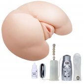 Вибрирующий мастурбатор-попка с ротацией и пультом управления - Baile - в Норильске купить с доставкой