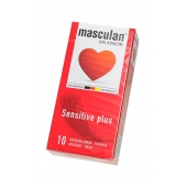 Презервативы Masculan Sensitive plus - 10 шт. - Masculan - купить с доставкой в Норильске