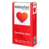 Презервативы Masculan Sensitive plus - 10 шт. - Masculan - купить с доставкой в Норильске