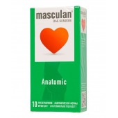 Презервативы анатомической формы Masculan Anatomic - 10 шт. - Masculan - купить с доставкой в Норильске