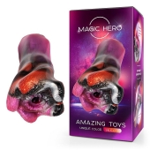 Разноцветный фантазийный мастурбатор - Bior toys - в Норильске купить с доставкой