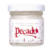Массажная свеча Caramel   Popcorn - 35 мл. - Pecado - купить с доставкой в Норильске