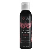 Хрустящая пенка для массажа Orgie Acqua Croccante Sakura с ароматом сакуры - 150 мл. - ORGIE - купить с доставкой в Норильске