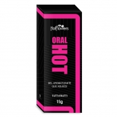 Гель для оральных ласк Oral Hot с согревающим эффектом - 15 гр. - HotFlowers - купить с доставкой в Норильске