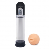 Автоматическая вакуумная помпа-мастурбатор Blowjob Auto Sucker Penis Enlarger Pump - Lux Fetish - в Норильске купить с доставкой
