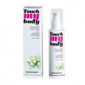 Силиконовый лубрикант 2-в-1 Touch My Body с ароматом моной - 100 мл. - Love to Love - купить с доставкой в Норильске