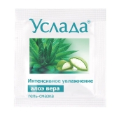 Гель-смазка «Услада с алоэ» - 3 гр. - Биоритм - купить с доставкой в Норильске
