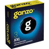 Презервативы увеличенного размера Ganzo XXL - 3 шт. - Ganzo - купить с доставкой в Норильске