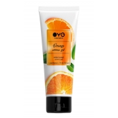 Лубрикант на водной основе OYO Aroma Gel Orange с ароматом апельсина - 75 мл. - OYO - купить с доставкой в Норильске