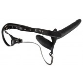 Женский страпон с вагинальной пробкой - 15 см. - Orion - купить с доставкой в Норильске