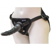 Комплект из трусиков Harness и двух насадок - 20,5 и 18 см. - LOVETOY (А-Полимер) - купить с доставкой в Норильске