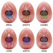Набор из 6 мастурбаторов-яиц Tenga Egg Variety Pack V - Tenga - в Норильске купить с доставкой