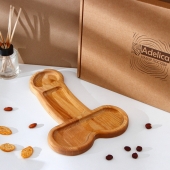 Деревянное блюдо для подачи в форме члена (32,5 х 20 х 1,7 см) - Сима-Ленд - купить с доставкой в Норильске