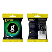 Ультратонкие презервативы Ganzo Ultra thin в мягкой упаковке - 3 шт. - Ganzo - купить с доставкой в Норильске