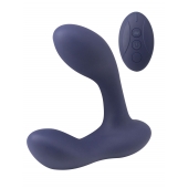 Синий массажер простаты с двумя моторами P-Bliss - Lola Games - в Норильске купить с доставкой
