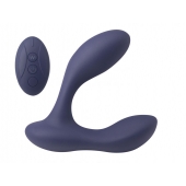 Синий массажер простаты с двумя моторами P-Bliss - Lola Games - в Норильске купить с доставкой