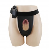 Полый вибрострапон на регулируемых трусиках Draven - 17,5 см. - Baile - купить с доставкой в Норильске