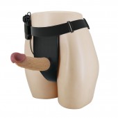 Полый вибрострапон на регулируемых трусиках Draven - 17,5 см. - Baile - купить с доставкой в Норильске