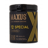 Презервативы с точками и рёбрами MAXUS Special - 12 шт. - Maxus - купить с доставкой в Норильске