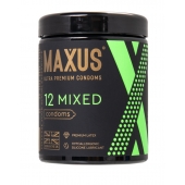 Презервативы MAXUS Mixed - 12 шт. - Maxus - купить с доставкой в Норильске